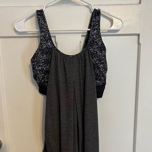 Lululemon athletica sportsbra with attached tank